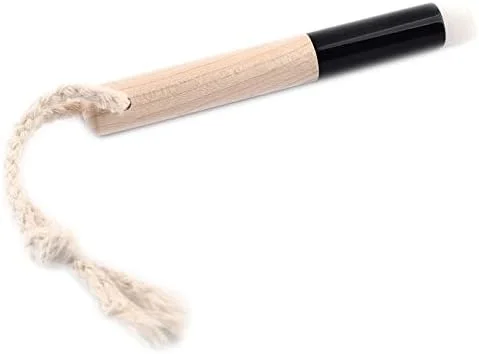 Mhnfgmkgfk 1 عدد برس بینی شیب دار شفاف کننده جهانی با دسته چوب زالزالک