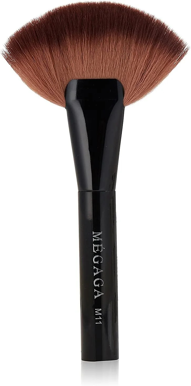 براش بادبزنی مگaga برای آرایش - M11 [MGA-FBA-M11]