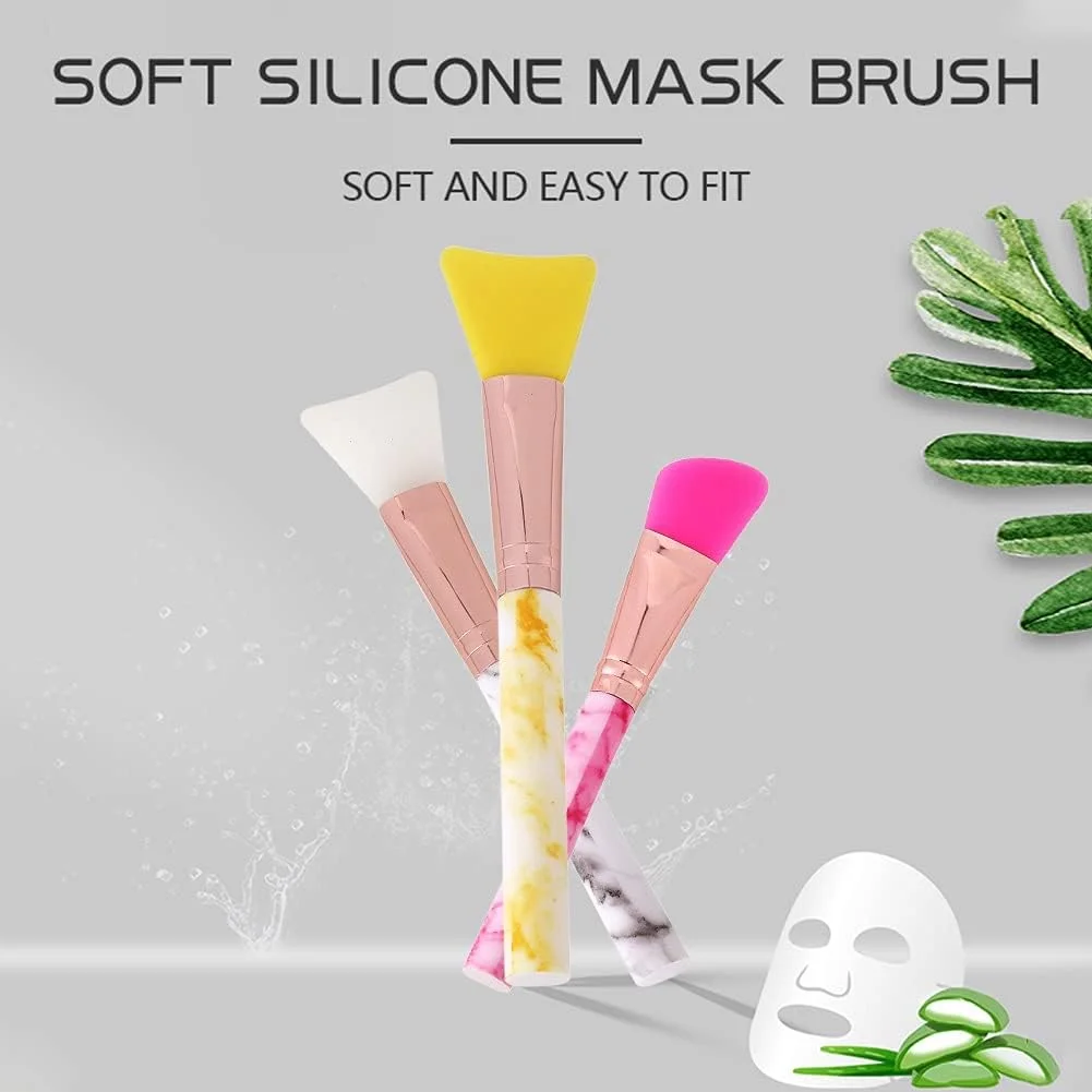 براش آرایشی صورت NLLNT طرح سنگ مرمر، براش سیلیکونی اسکراب ماسک صورت، ابزار آرایشی و زیبایی براش آرایشی صورت NLLNT طرح سنگ مرمر، براش سیلیکونی اسکراب ماسک صورت، ابزار آرایشی و زیبایی