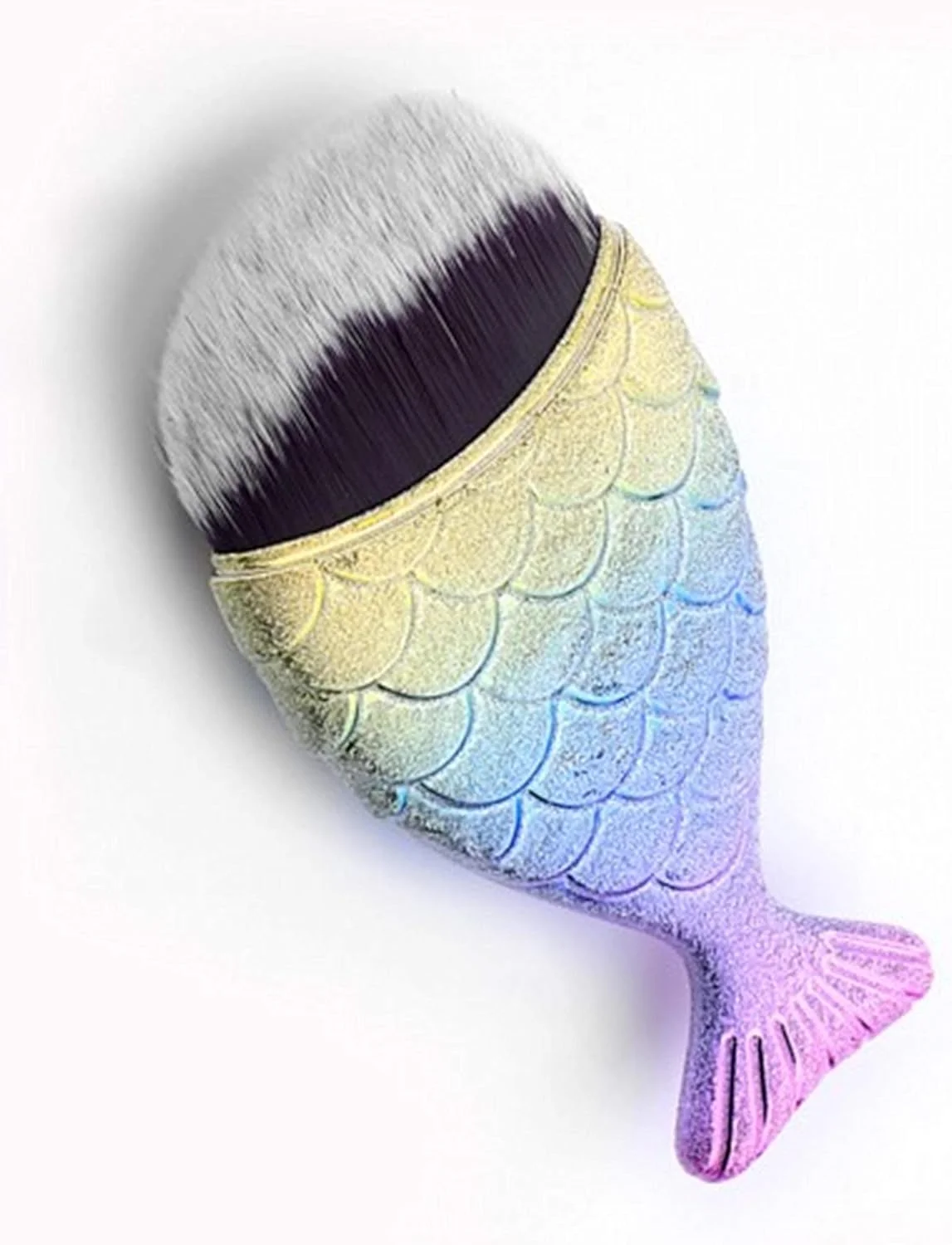 ابزار براش 1 عدد براش آرایشی پودر رژگونه دم ماهی ابزار آرایشی برای ابرو خط چشم صورت (مشکی) ابزار براش 1 عدد براش آرایشی پودر رژگونه دم ماهی ابزار آرایشی برای ابرو خط چشم صورت (مشکی)