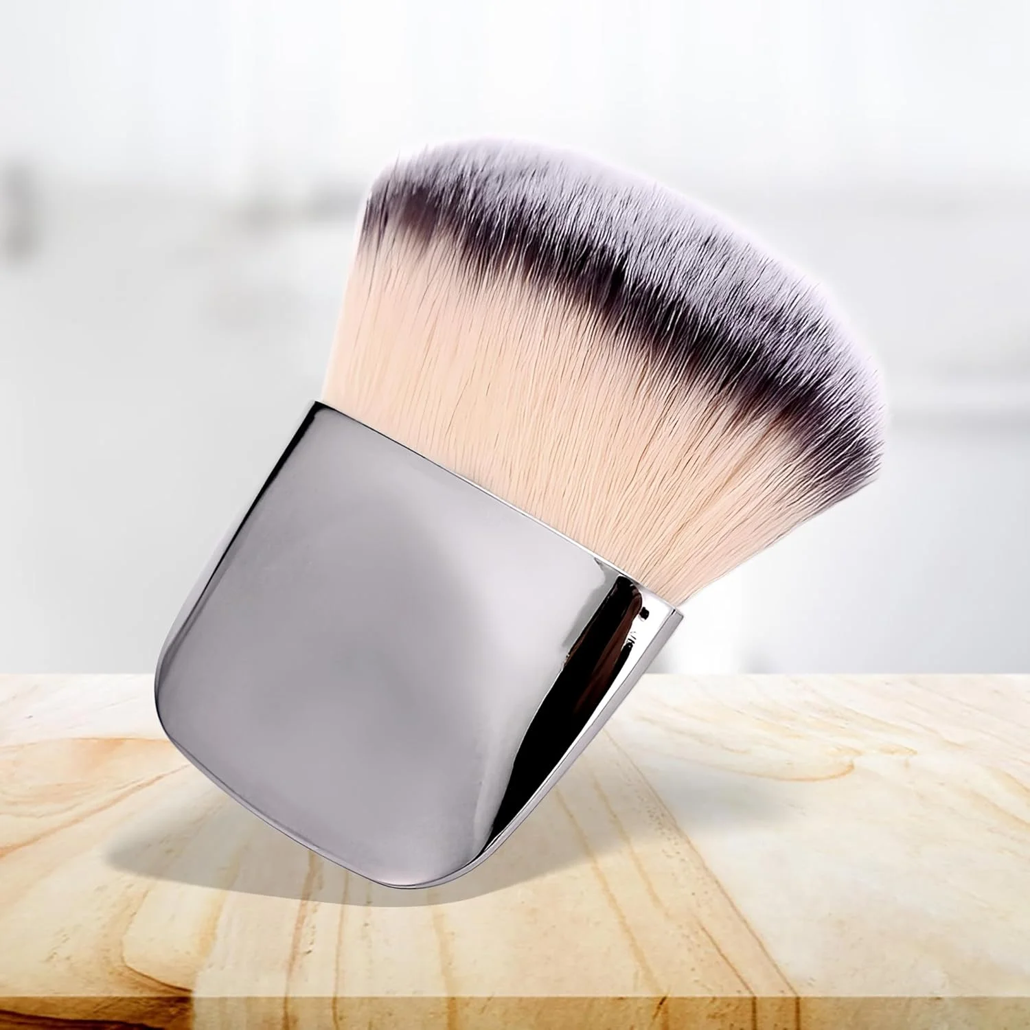 ست برس آرایشی، برس پودر شل چند منظوره مینی، ابزار آرایشی قابل حمل با موهای نرم (نقره ای) ست برس آرایشی، برس پودر شل چند منظوره مینی، ابزار آرایشی قابل حمل با موهای نرم (نقره ای)