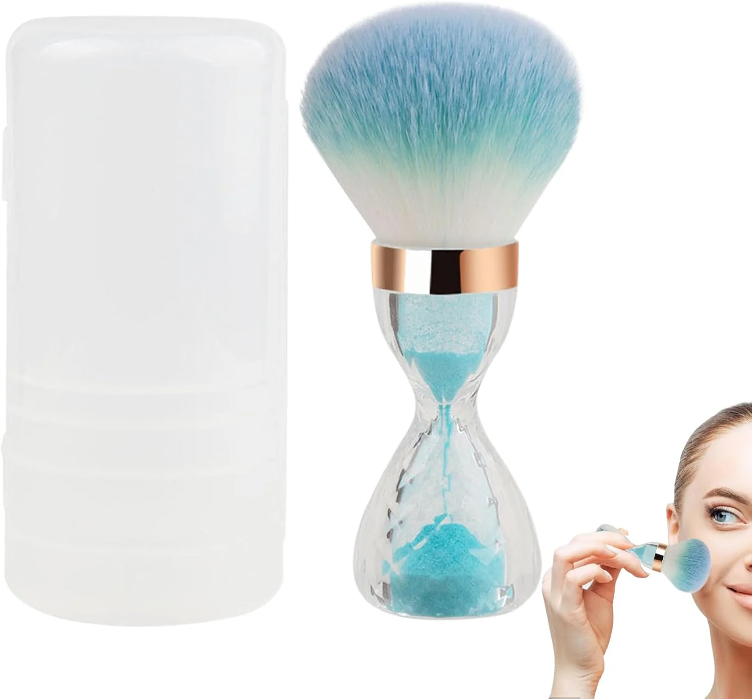 برس رژگونه آرایشی | برس بزرگ آرایشی بدن، طراحی دسته قیفی شکل، ابزارهای آرایشی برای صورت، پاها، بازوها و پشت بدن برس رژگونه آرایشی | برس بزرگ آرایشی بدن، طراحی دسته قیفی شکل، ابزارهای آرایشی برای صورت، پاها، بازوها و پشت بدن