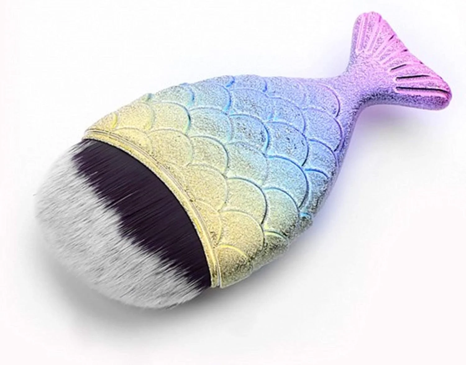 ابزار براش 1 عدد براش آرایشی پودر رژگونه دم ماهی ابزار آرایشی برای ابرو خط چشم صورت (مشکی) ابزار براش 1 عدد براش آرایشی پودر رژگونه دم ماهی ابزار آرایشی برای ابرو خط چشم صورت (مشکی)