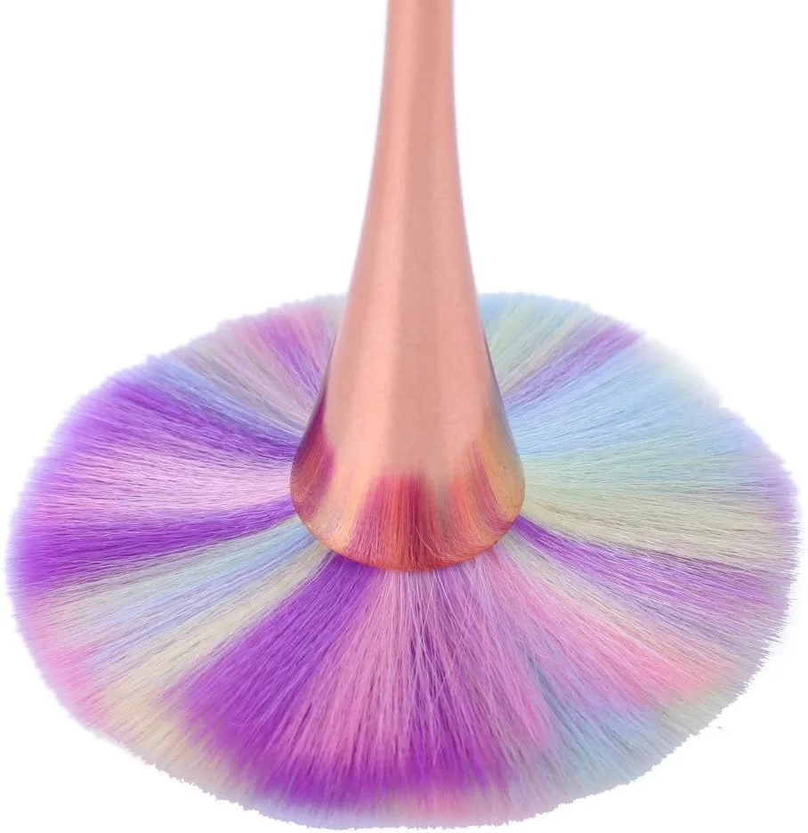 براش، براش آرایشی 5 سبک برای انتخاب، براش رژگونه مناسب برای حس دستی راحت و عالی، برای ژل ناخن، ابزار DIY برای خانم ها (رنگ: 3)