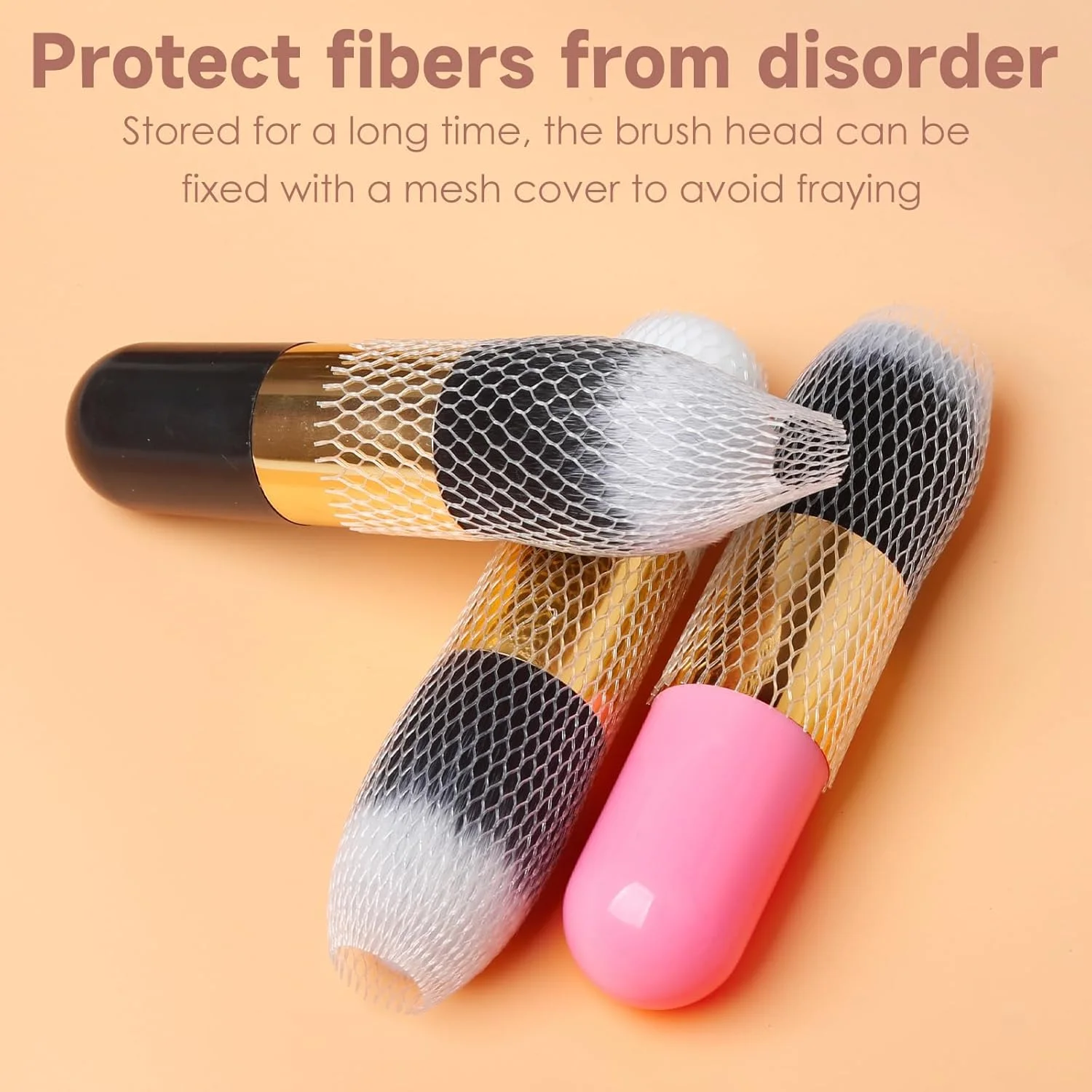 براش های آرایشی، براش آرایش پودر فونداسیون (صورتی) براش های آرایشی، براش آرایش پودر فونداسیون (صورتی)