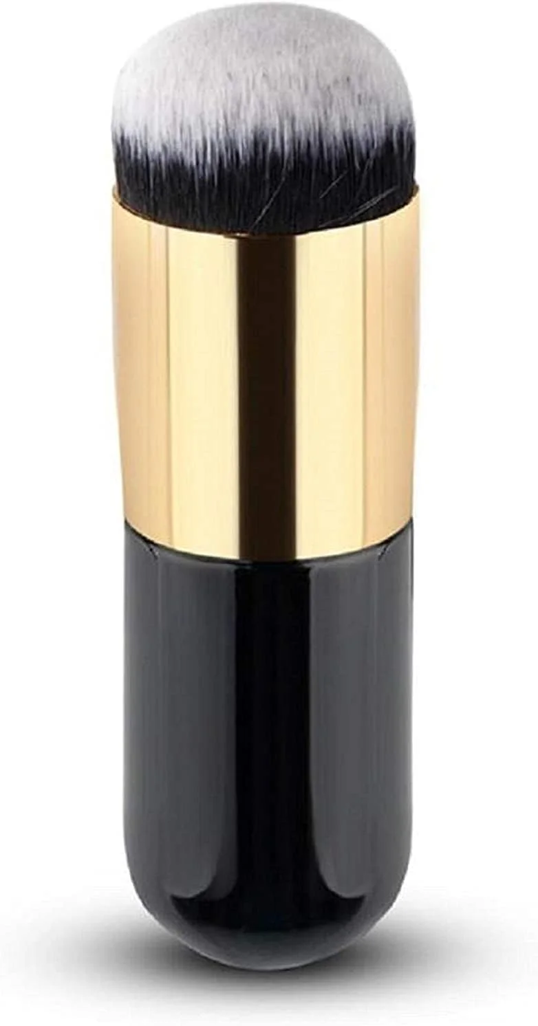 براش آرایشی Lusty Soul برای پودر صورت، کرم پودر/رژگونه (مشکی، صورتی و سفید)