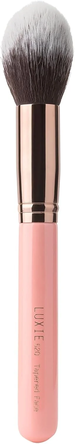 براش صورت مخروطی LUXIE 520 - رزگلد براش صورت مخروطی LUXIE 520 - رزگلد