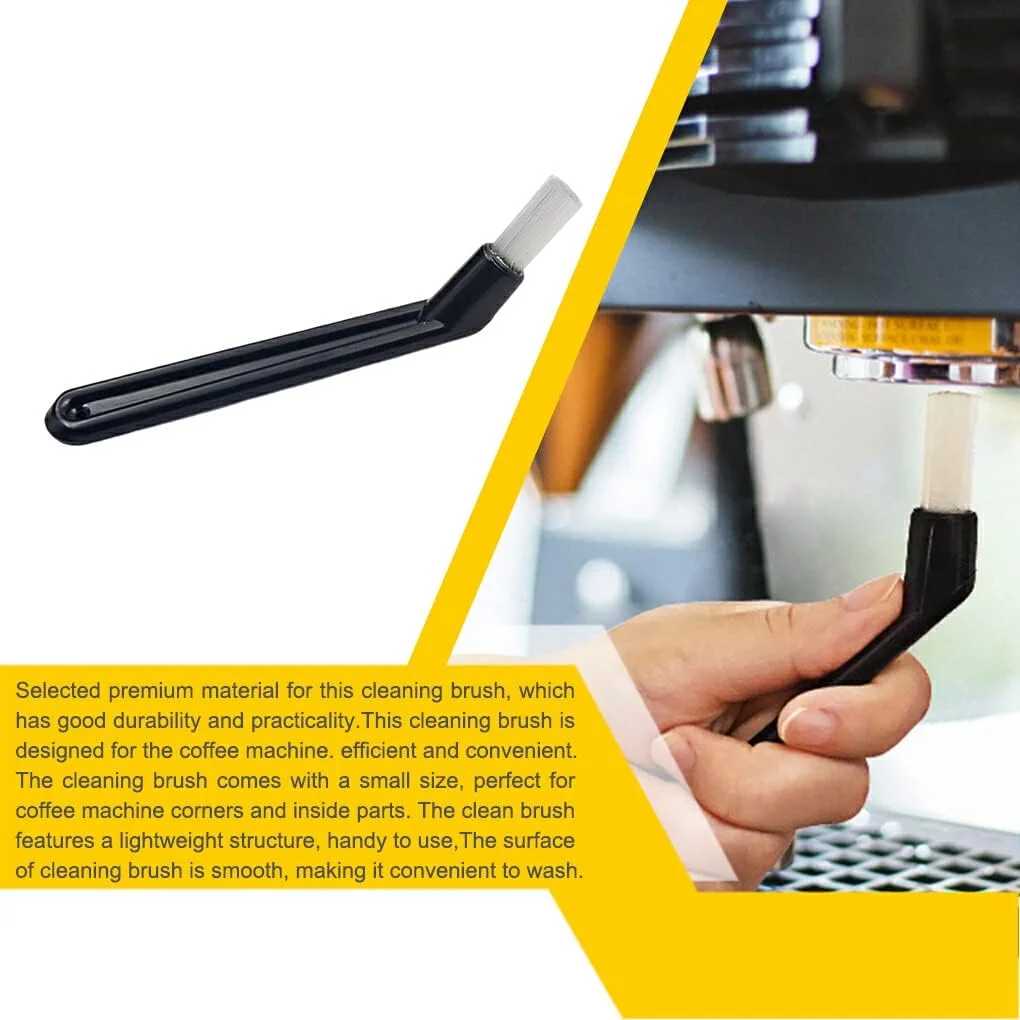 برس لوازم جانبی دستگاه قهوه ساز، برس های شستشوی ساده، ابزار نظافت نایلونی مناسب دستگاه های ساخت نوشیدنی بار خانگی