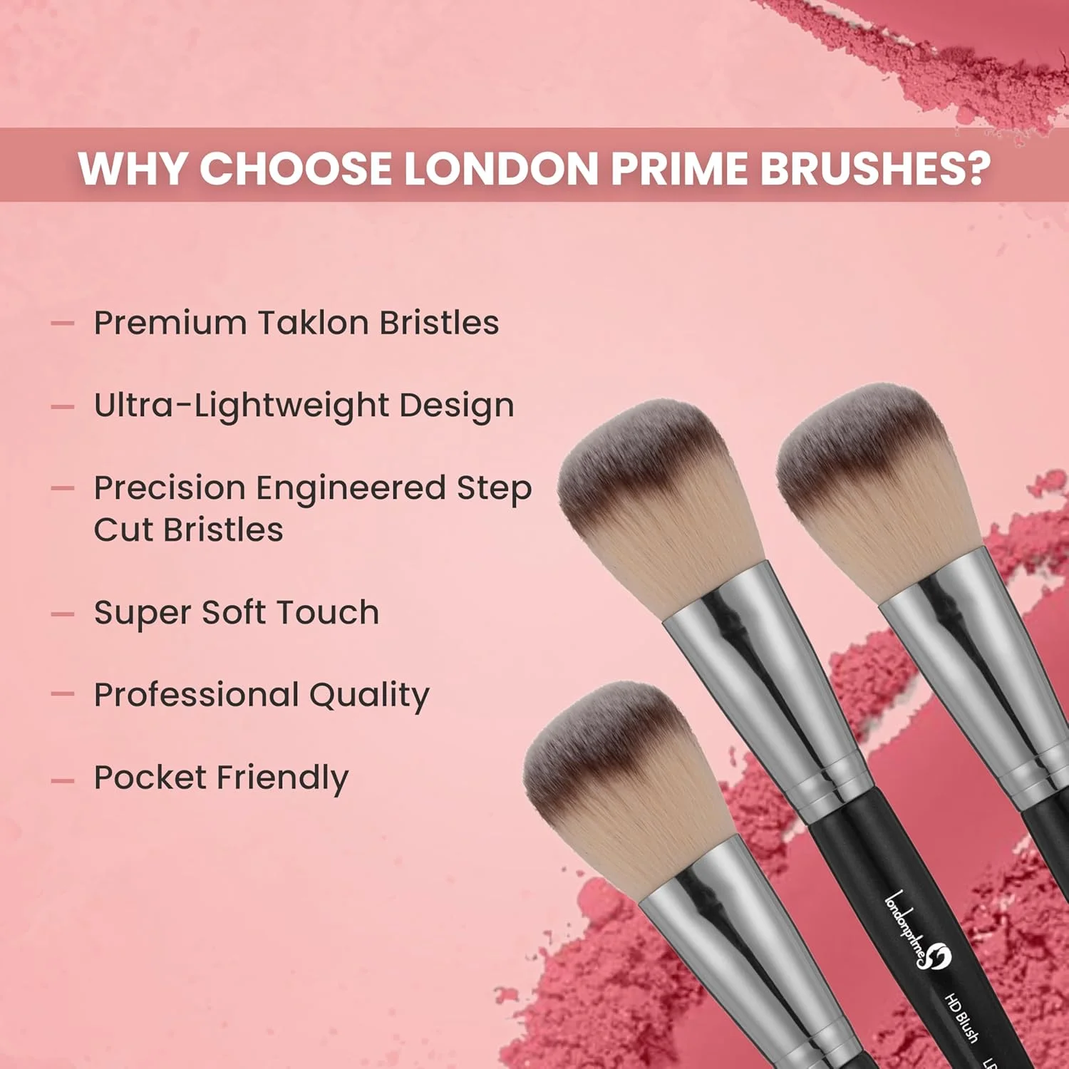 لندن پرایم برس رژگونه HD لندن پرایم