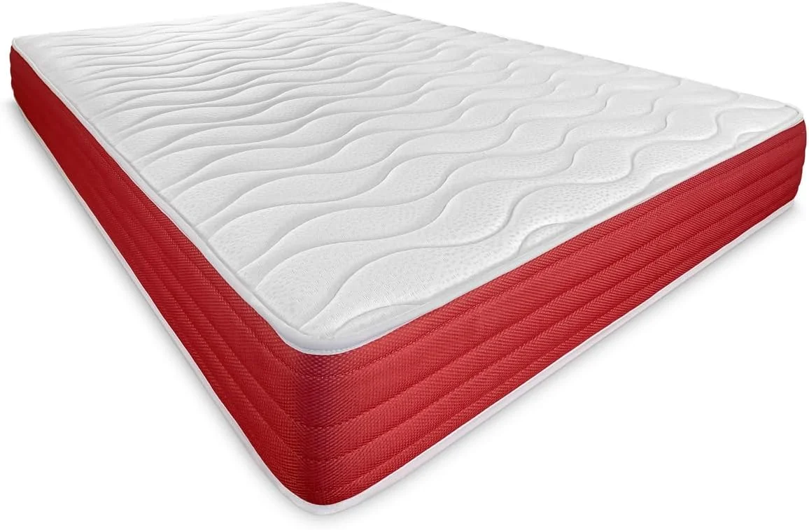 تشک ویسکوالاستیک لایت DUÉRMETE ONLINE دو طرفه سفت و راحت زمستانی تابستانی سفید ارتفاع 23 سانتی متر 120 x 180 سانتی متر تشک ویسکوالاستیک لایت DUÉRMETE ONLINE دو طرفه سفت و راحت زمستانی تابستانی سفید ارتفاع 23 سانتی متر 120 x 180 سانتی متر