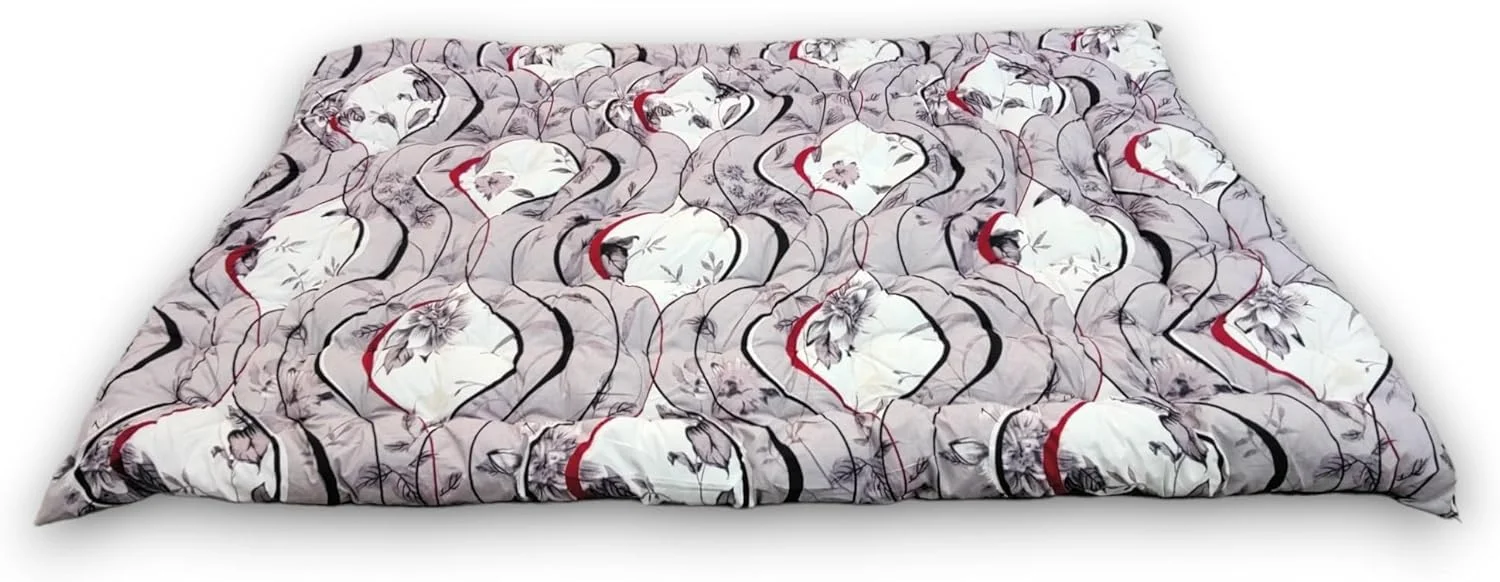 تشک پنبه ای نرم Deevine Craft، تاشو، سبک وزن، پر شده، یک نفره، تشک سفت | گدا (طراحی چاپی سه بعدی، 1 ظرفیت خواب، 3 در 6 فوت یا 72 در 36 اینچ) (تشک سفید بنفش اوپال) تشک پنبه ای نرم Deevine Craft، تاشو، سبک وزن، پر شده، یک نفره، تشک سفت | گدا (طراحی چاپی سه بعدی، 1 ظرفیت خواب، 3 در 6 فوت یا 72 در 36 اینچ) (تشک سفید بنفش اوپال)