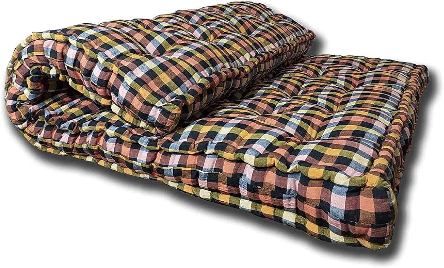 تشک پنبه ای جعبه ای دیواین کرفت 75x180 سانتی متر - تشک یک نفره نرم و تاشو 12.5 سانتی متری | چند رنگ، ضد حساسیت، قابل حمل، روکش پلی کتان با نگهداری آسان تشک پنبه ای جعبه ای دیواین کرفت 75x180 سانتی متر - تشک یک نفره نرم و تاشو 12.5 سانتی متری | چند رنگ، ضد حساسیت، قابل حمل، روکش پلی کتان با نگهداری آسان