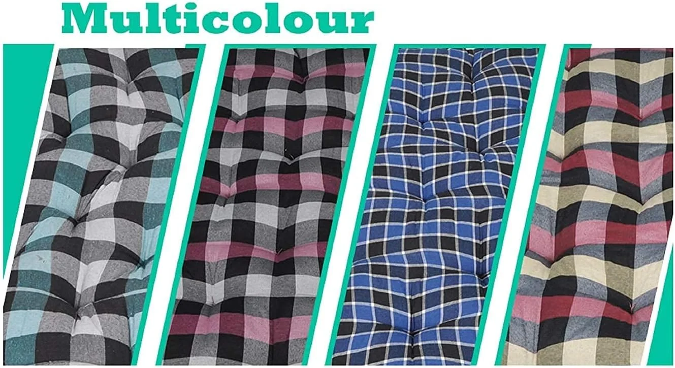 تشک پنبه ای نرم و ضخیم 5 اینچی Deevine Craft، تشک تاشو پنبه ای یک نفره | تشک جعبه ای پنبه ای نیمه نرم چند رنگ Gadda، ابعاد 72X36X5 اینچ یا 3X6 فوت تشک پنبه ای نرم و ضخیم 5 اینچی Deevine Craft، تشک تاشو پنبه ای یک نفره | تشک جعبه ای پنبه ای نیمه نرم چند رنگ Gadda، ابعاد 72X36X5 اینچ یا 3X6 فوت