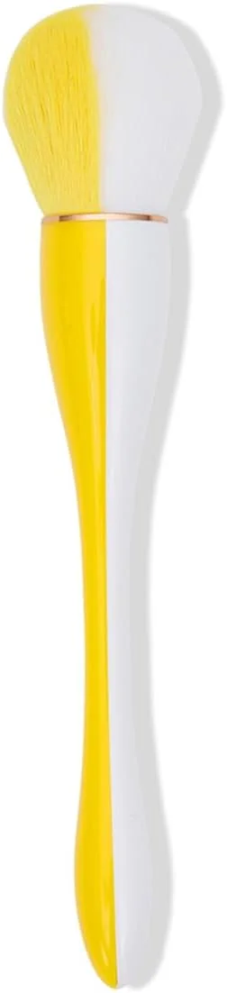 برس نرم پاک کننده گرد و غبار طراحی ناخن لابیموس برای برس های پودر اکریلیک و آرایشی (صورتی، مشکی، زرد)