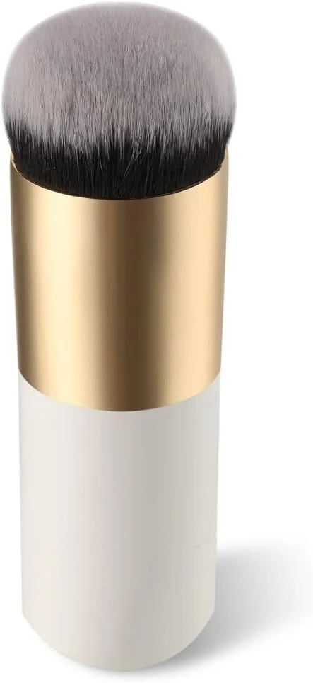 براش آرایشی لادیستا برای کرم پودر، کانسیلر و پودر فیکس - موی مصنوعی (طلایی و سفید) براش آرایشی لادیستا برای کرم پودر، کانسیلر و پودر فیکس - موی مصنوعی (طلایی و سفید)