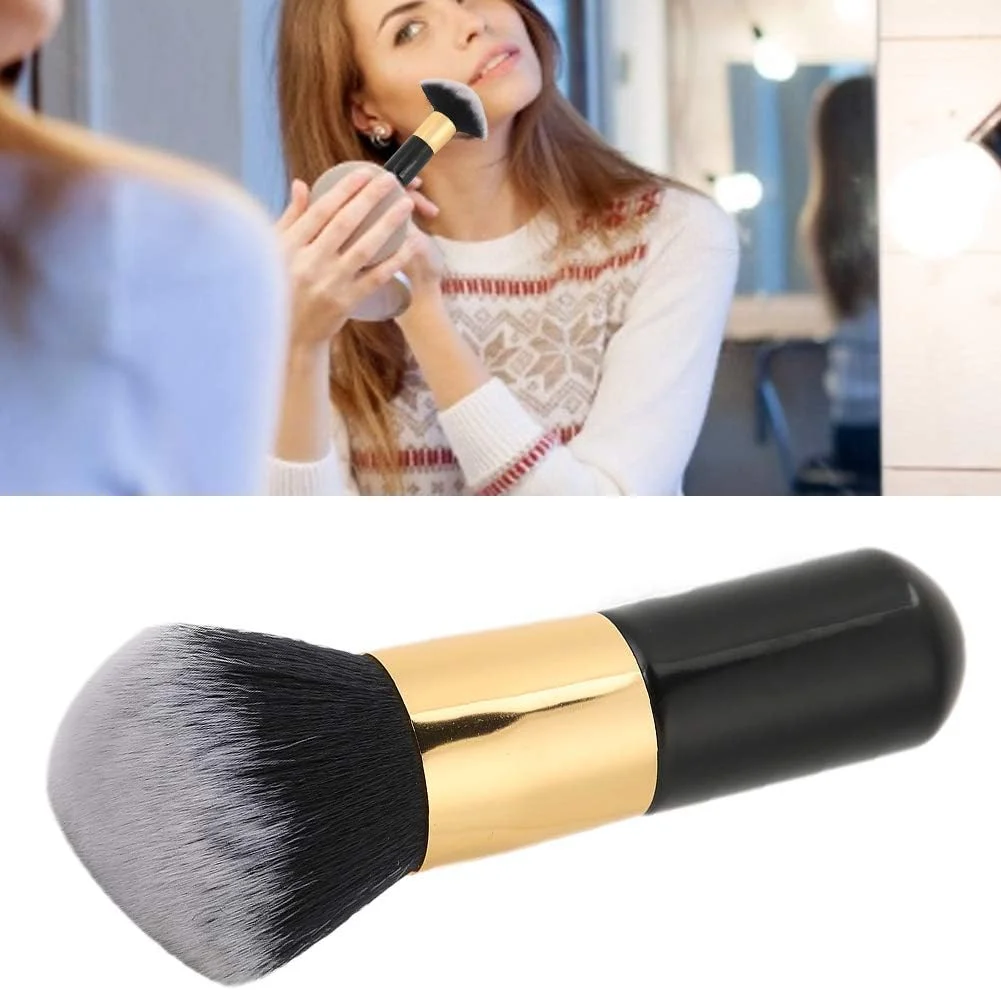 براش پودر بزرگ با موهای نرم و بلند، براش رژگونه و کرم پودر، ابزار آرایشی خشک و مرطوب براش پودر بزرگ با موهای نرم و بلند، براش رژگونه و کرم پودر، ابزار آرایشی خشک و مرطوب
