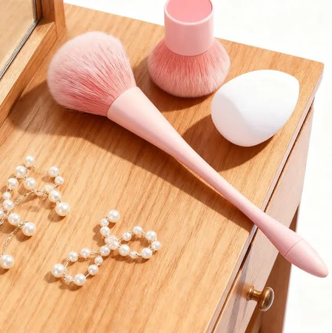براش آرایشی بزرگ چند منظوره - موهای نرم مصنوعی، براش قابل حمل گرد و غبار ناخن، رژگونه و پودر، طراحی باریک، ابزار آرایشی مناسب مسافرت، 20x4.5x4.5 سانتی متر (صورتی) براش آرایشی بزرگ چند منظوره - موهای نرم مصنوعی، براش قابل حمل گرد و غبار ناخن، رژگونه و پودر، طراحی باریک، ابزار آرایشی مناسب مسافرت، 20x4.5x4.5 سانتی متر (صورتی)