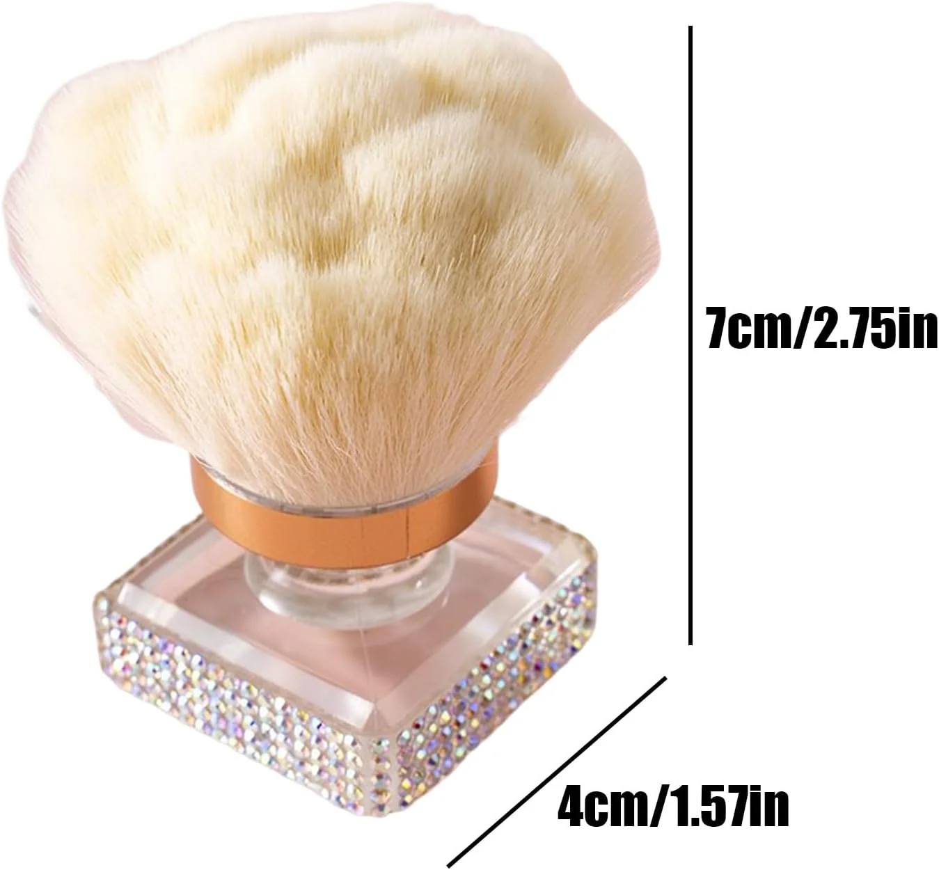 براش پودر kinrguiyuez، براش آرایشی برای پودر فیکس - براش آرایشی با موهای نرم برای کانتورینگ، هایلایت و تمیز کردن ناخن در مانیکور و پدیکور براش پودر kinrguiyuez، براش آرایشی برای پودر فیکس - براش آرایشی با موهای نرم برای کانتورینگ، هایلایت و تمیز کردن ناخن در مانیکور و پدیکور