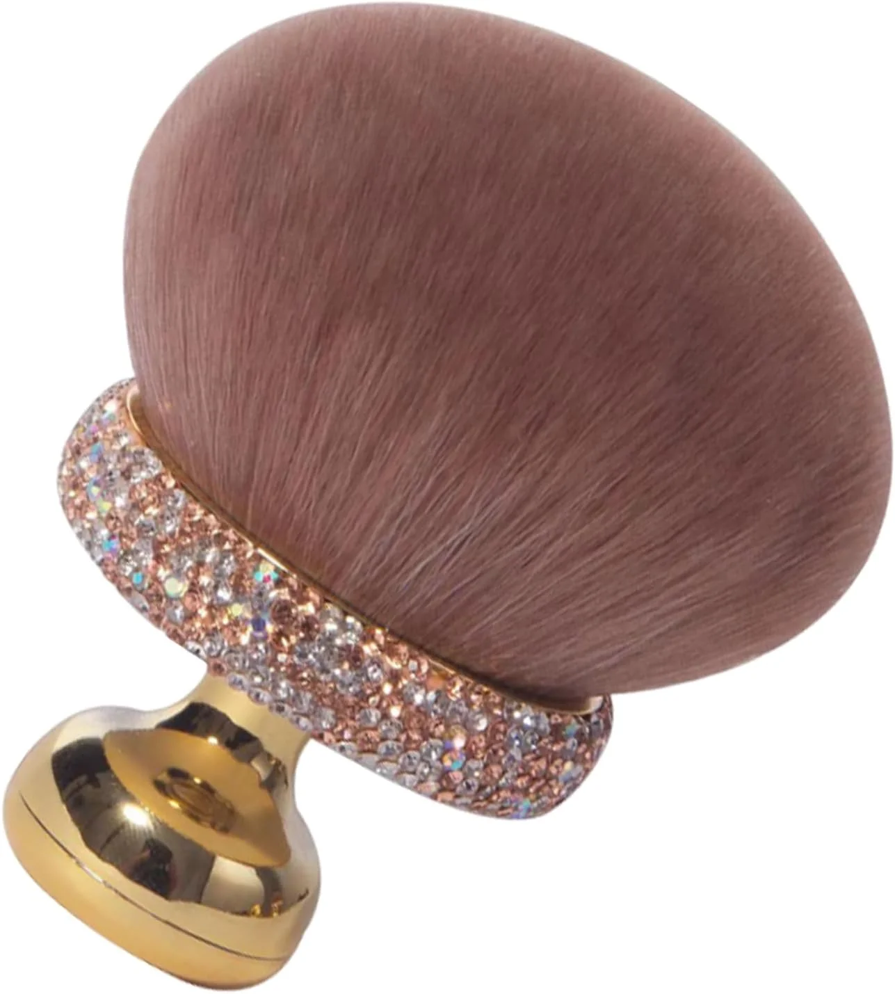 براش آرایشی قارچی kinrguiyuez - براش پودر فیکس و ترکیب مواد آرایشی | اپلیکاتور کانسیلر صاف و جمع و جور، لوازم جانبی مسافرتی برای مادر و دختر