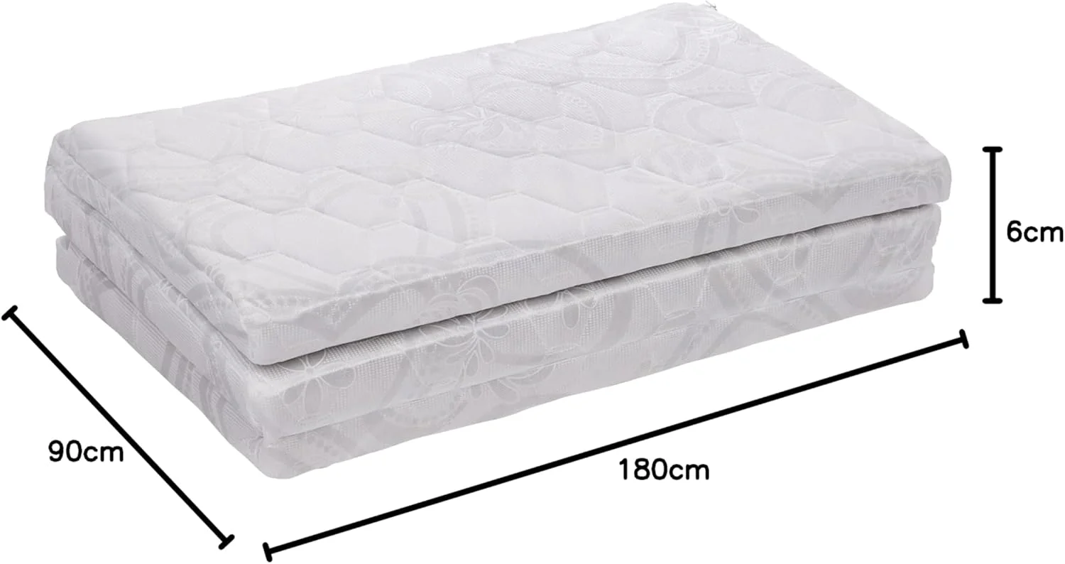 تشک تاشو طبی خواب عمیق 90 x 180 x 6 سانتی متر تشک تاشو طبی خواب عمیق 90 x 180 x 6 سانتی متر