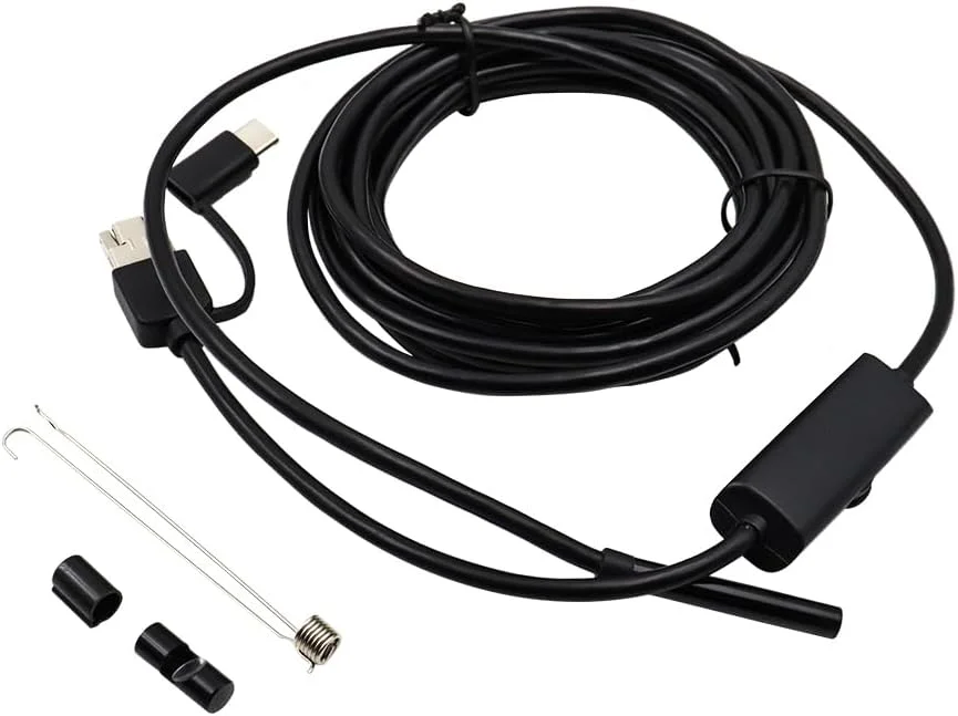 دوربین بازرسی USB فوق العاده نازک 5.5 میلی متری Alnicov، دوربین ضد آب IP67، دوربین آندوسکوپی دوربین بازرسی USB فوق العاده نازک 5.5 میلی متری Alnicov، دوربین ضد آب IP67، دوربین آندوسکوپی