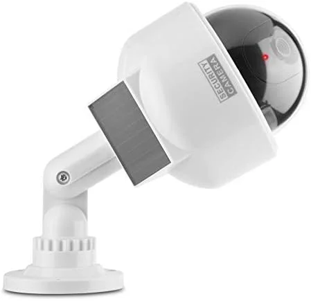 دوربین مداربسته دام PTZ جعلی Tomvision با نور LED و دوربین سرعت دام جعلی با باتری خورشیدی دوربین مداربسته دام PTZ جعلی Tomvision با نور LED و دوربین سرعت دام جعلی با باتری خورشیدی