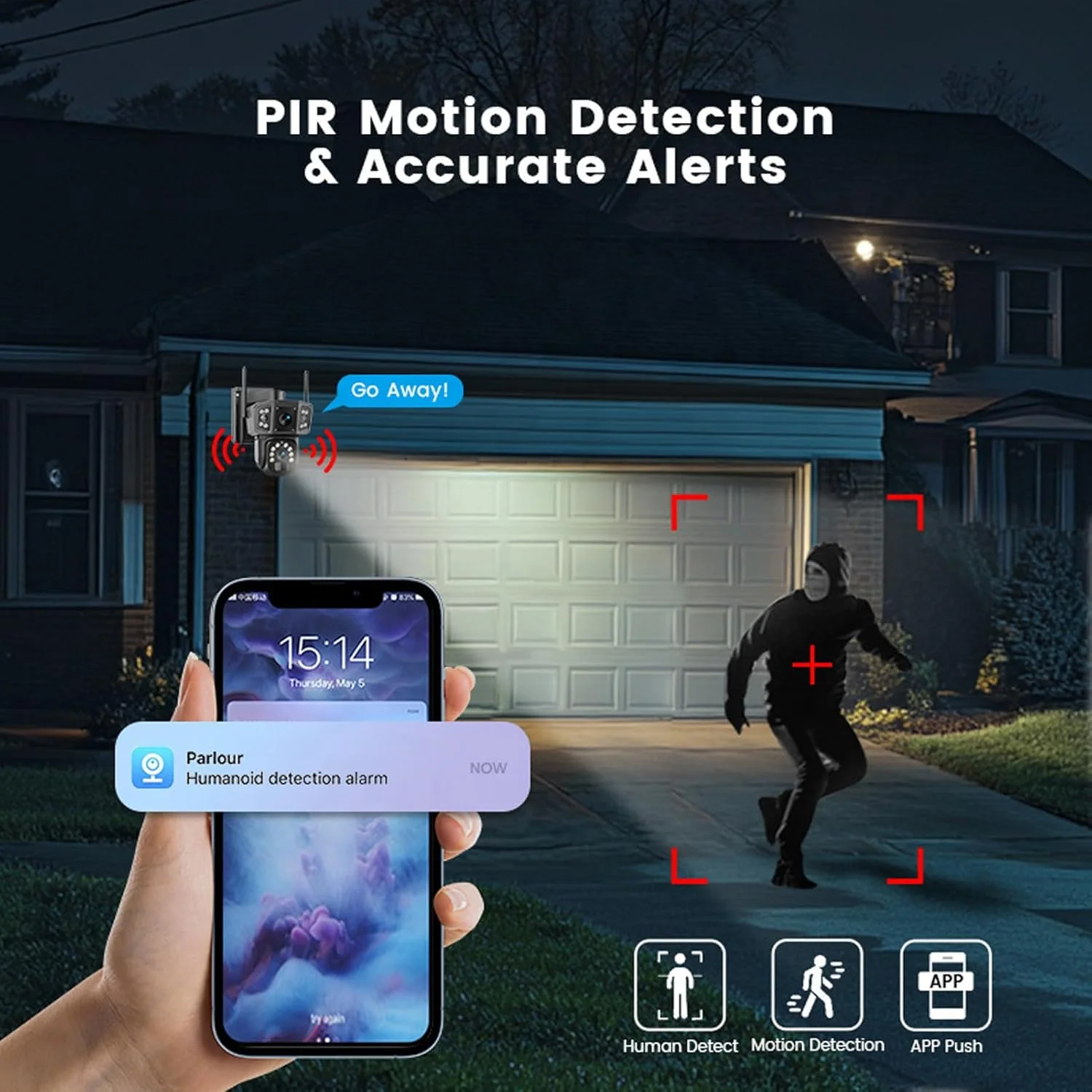 دوربین امنیتی خورشیدی، دوربین های وای فای بی سیم 4K 8MP برای فضای باز، PTZ 360 درجه، تشخیص انسان PIR، دوربین خورشیدی نظارت خانگی با قابلیت مکالمه دو طرفه دوربین امنیتی خورشیدی، دوربین های وای فای بی سیم 4K 8MP برای فضای باز، PTZ 360 درجه، تشخیص انسان PIR، دوربین خورشیدی نظارت خانگی با قابلیت مکالمه دو طرفه