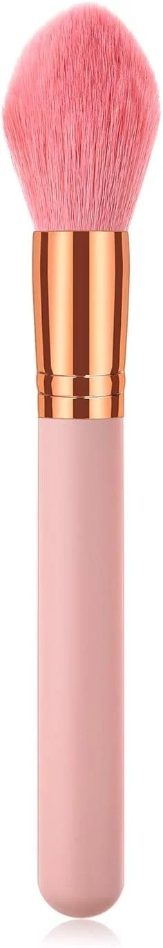 پودر معدنی Jinlyp، مناسب برای کرم، ابزار آرایش حرفه ای، برس آرایش صورت شل، برس پودر صورت نوک تیز (رنگ: صورتی) پودر معدنی Jinlyp، مناسب برای کرم، ابزار آرایش حرفه ای، برس آرایش صورت شل، برس پودر صورت نوک تیز (رنگ: صورتی)