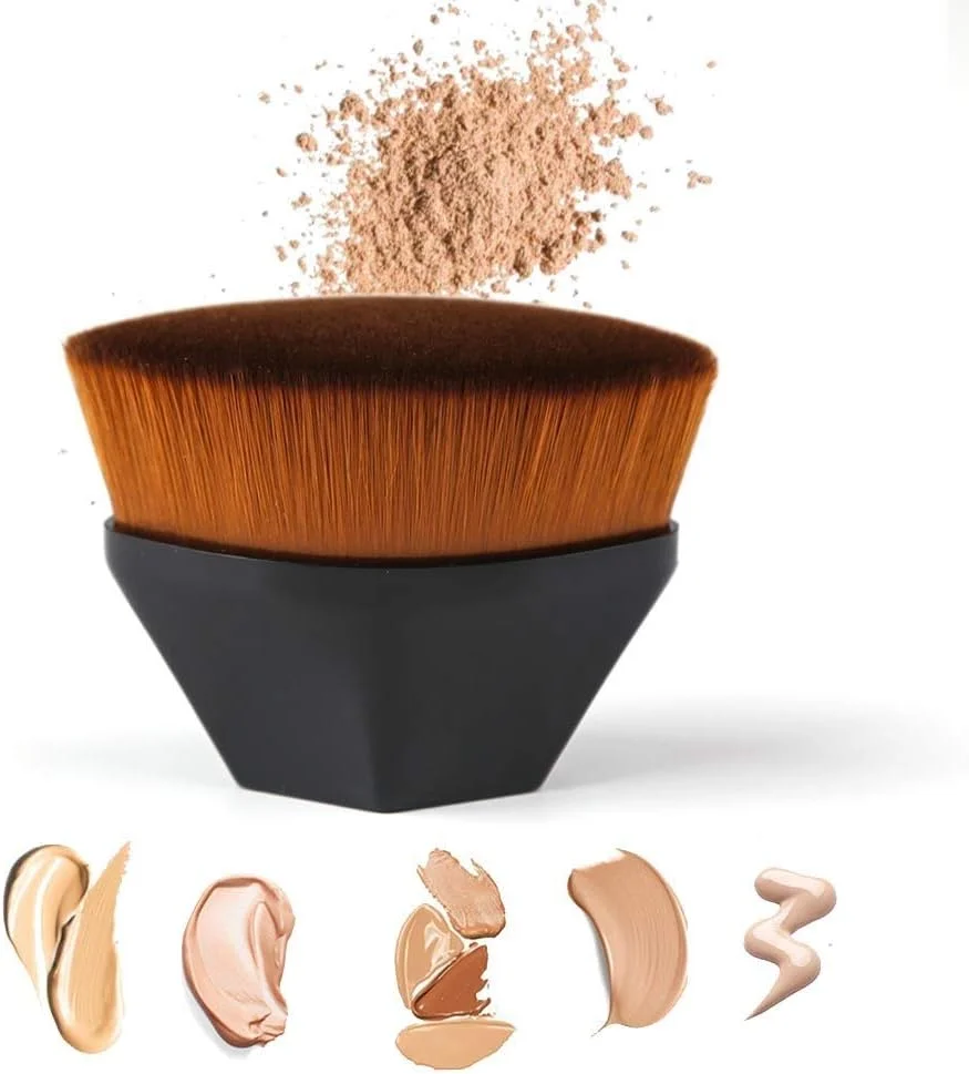 براش های آرایشی Jinlyp بدون پودر، مناسب برای مبتدیان و حرفه ای ها برای حمل، مشکی (رنگ: مشکی) براش های آرایشی Jinlyp بدون پودر، مناسب برای مبتدیان و حرفه ای ها برای حمل، مشکی (رنگ: مشکی)