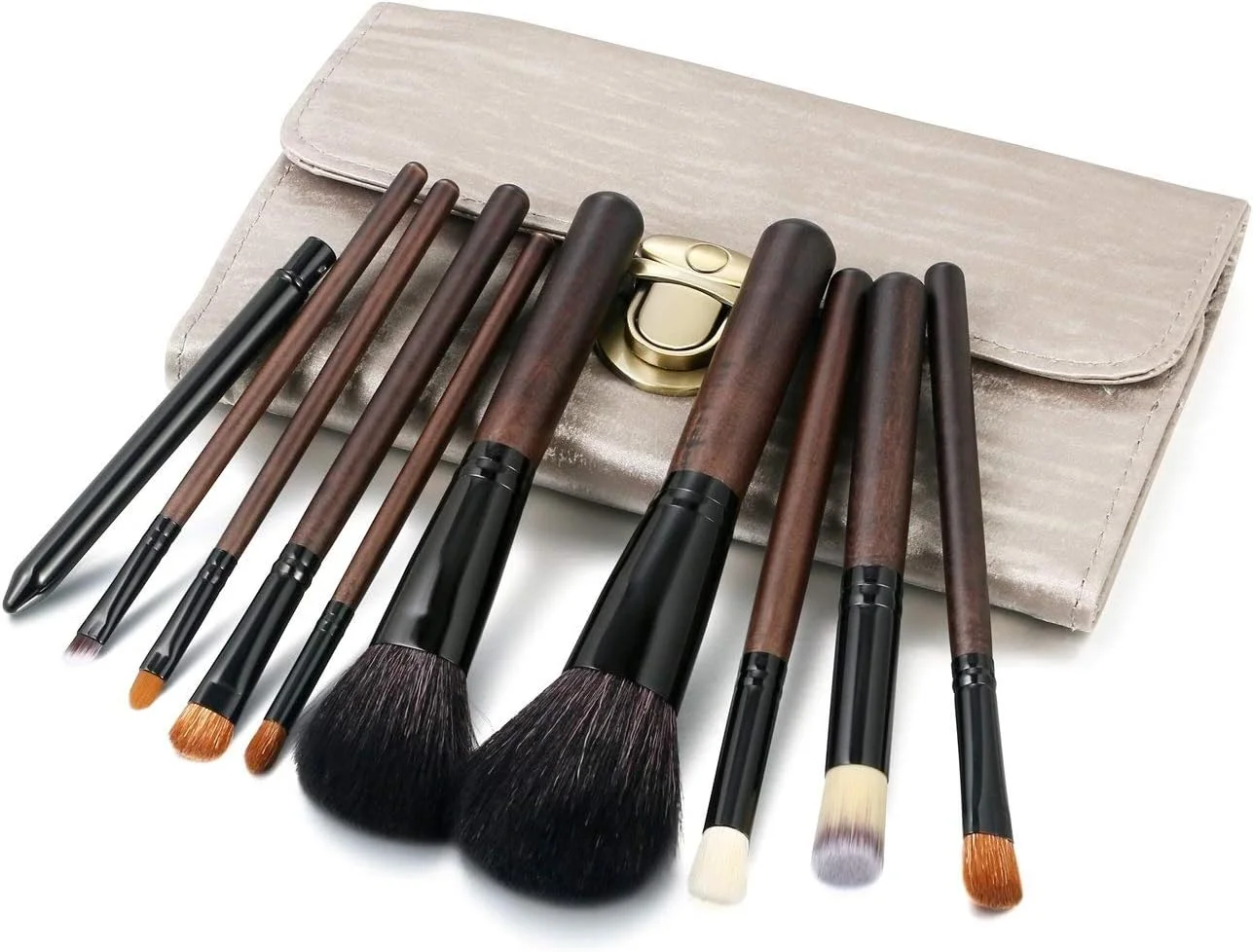 مجموعه 10 عددی برس آرایشی پشمی کوه جینلیپ، متنوع با ابزارهای آرایشی مختلف، نرم و لطیف و بدون ریزش، با قابلیت پخش طبیعی (رنگ: بژ) مجموعه 10 عددی برس آرایشی پشمی کوه جینلیپ، متنوع با ابزارهای آرایشی مختلف، نرم و لطیف و بدون ریزش، با قابلیت پخش طبیعی (رنگ: بژ)