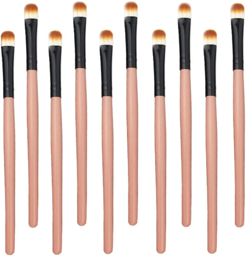 جینلیپ ست 10 تایی براش آرایشی، براش لب، براش سایه چشم، براش هایلایت، ابزار کاربردی - صورتی (رنگ: نارنجی مشکی) جینلیپ ست 10 تایی براش آرایشی، براش لب، براش سایه چشم، براش هایلایت، ابزار کاربردی - صورتی (رنگ: نارنجی مشکی)