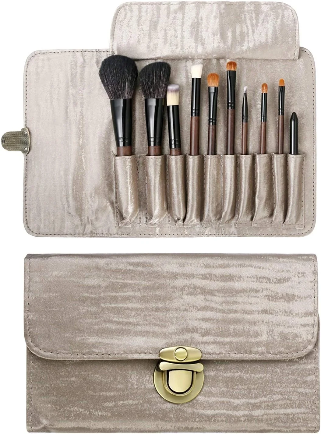 مجموعه 10 عددی برس آرایشی پشمی کوه جینلیپ، متنوع با ابزارهای آرایشی مختلف، نرم و لطیف و بدون ریزش، با قابلیت پخش طبیعی (رنگ: بژ) مجموعه 10 عددی برس آرایشی پشمی کوه جینلیپ، متنوع با ابزارهای آرایشی مختلف، نرم و لطیف و بدون ریزش، با قابلیت پخش طبیعی (رنگ: بژ)