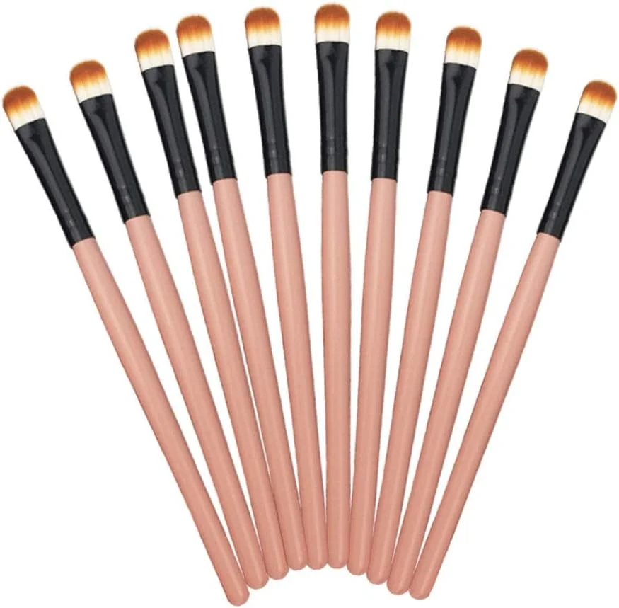 جینلیپ ست 10 تایی براش آرایشی، براش لب، براش سایه چشم، براش هایلایت، ابزار کاربردی - صورتی (رنگ: نارنجی مشکی) جینلیپ ست 10 تایی براش آرایشی، براش لب، براش سایه چشم، براش هایلایت، ابزار کاربردی - صورتی (رنگ: نارنجی مشکی)