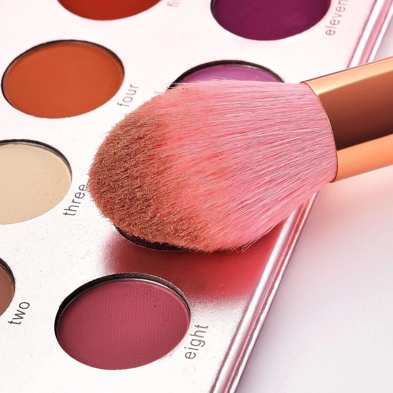 پودر معدنی Jinlyp، مناسب برای کرم، ابزار آرایش حرفه ای، برس آرایش صورت شل، برس پودر صورت نوک تیز (رنگ: صورتی) پودر معدنی Jinlyp، مناسب برای کرم، ابزار آرایش حرفه ای، برس آرایش صورت شل، برس پودر صورت نوک تیز (رنگ: صورتی)