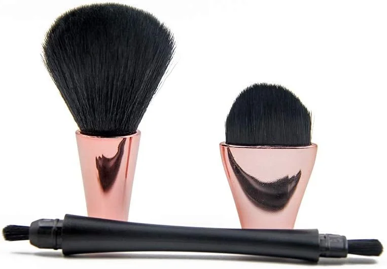 براش آرایشی چند منظوره 4 در 1 Jinlyp، براش پودر رژگونه سایه ابرو خط چشم فونداسیون، کانسیلر تزئینی حرفه ای، مشکی (رنگ: مشکی) براش آرایشی چند منظوره 4 در 1 Jinlyp، براش پودر رژگونه سایه ابرو خط چشم فونداسیون، کانسیلر تزئینی حرفه ای، مشکی (رنگ: مشکی)