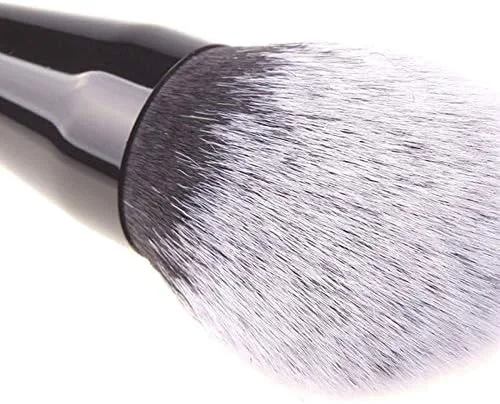 قلم موی تکی آرایشی حرفه ای جینلیپ، قلم موی پیانویی، بادوام و قابل حمل (رنگ: مشکی)