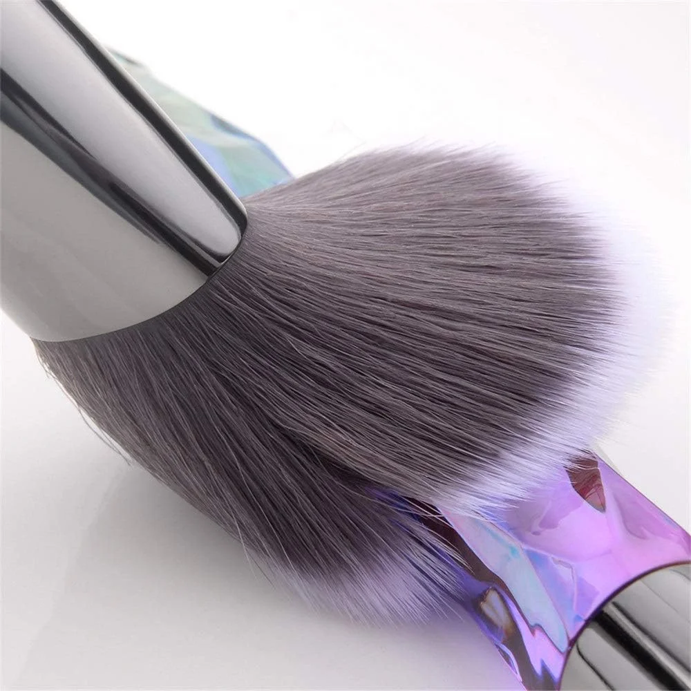 ست برس آرایشی 10 تکه جینلیپ، شامل برس کرم پودر، برس رژگونه پودری، برس سایه چشم، برس هایلایتر - مشکی سفید (رنگ: موی مشکی سفید) ست برس آرایشی 10 تکه جینلیپ، شامل برس کرم پودر، برس رژگونه پودری، برس سایه چشم، برس هایلایتر - مشکی سفید (رنگ: موی مشکی سفید)