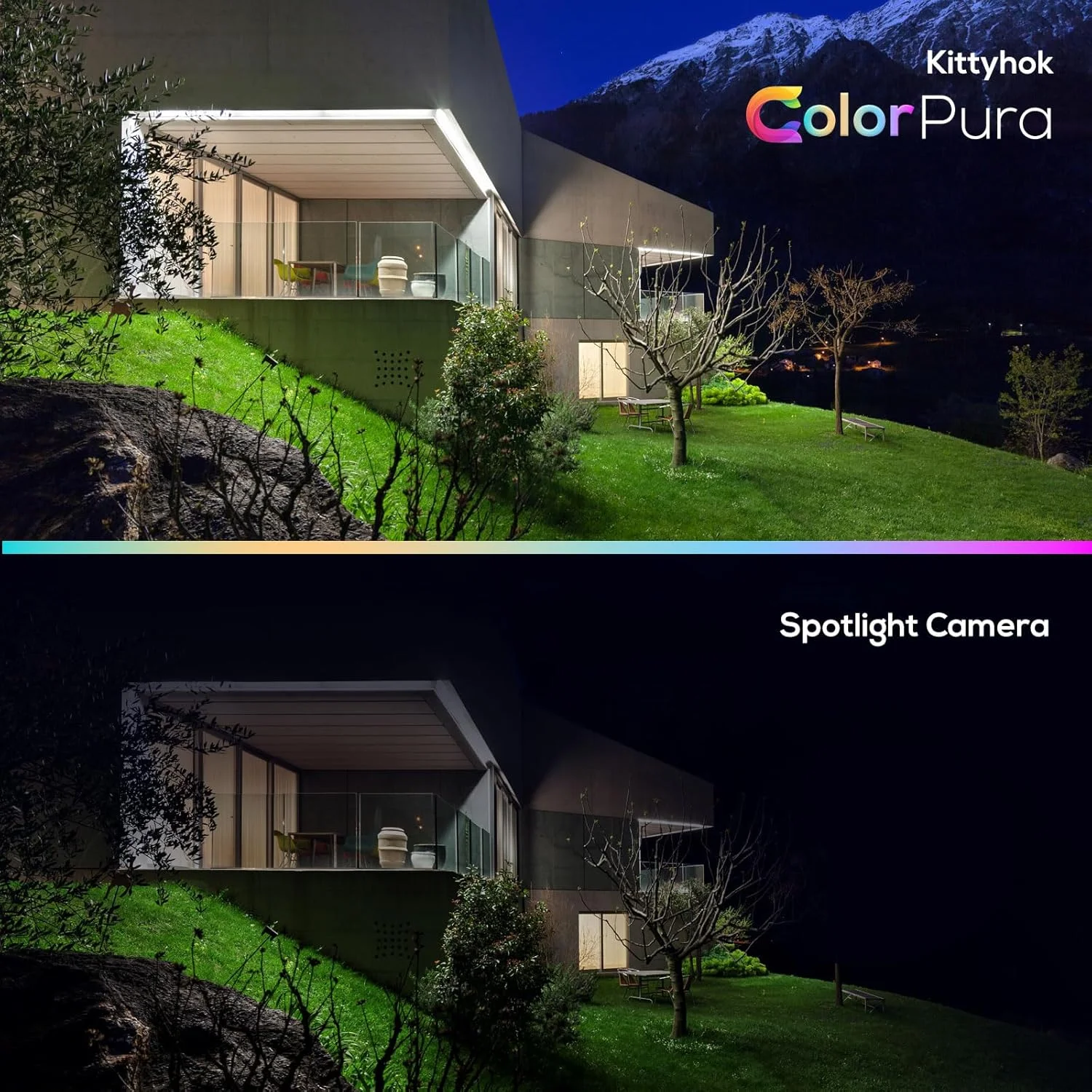 سیستم دوربین امنیتی خورشیدی بی سیم فضای باز Kittyhok | 4 عدد دوربین امنیتی خورشیدی 2K PTZ، دید در شب رنگی حرفه ای، تشخیص انسان، نمای 360 درجه | NVR 10 کاناله با مانیتور HD 10 اینچی، 60 روز حافظه محلی سیستم دوربین امنیتی خورشیدی بی سیم فضای باز Kittyhok | 4 عدد دوربین امنیتی خورشیدی 2K PTZ، دید در شب رنگی حرفه ای، تشخیص انسان، نمای 360 درجه | NVR 10 کاناله با مانیتور HD 10 اینچی، 60 روز حافظه محلی