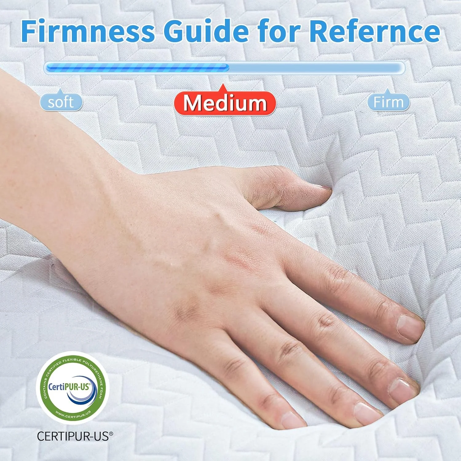 تشک تاشو یک نفره CYMULA، تشک سه لایه تاشو 15 سانتی متری، تشک سفری فوم حافظه دار قابل حمل با کیف، تشک مهمان غیر لغزنده، روکش قابل شستشو (6"×75"×25") تشک تاشو یک نفره CYMULA، تشک سه لایه تاشو 15 سانتی متری، تشک سفری فوم حافظه دار قابل حمل با کیف، تشک مهمان غیر لغزنده، روکش قابل شستشو (6"×75"×25")