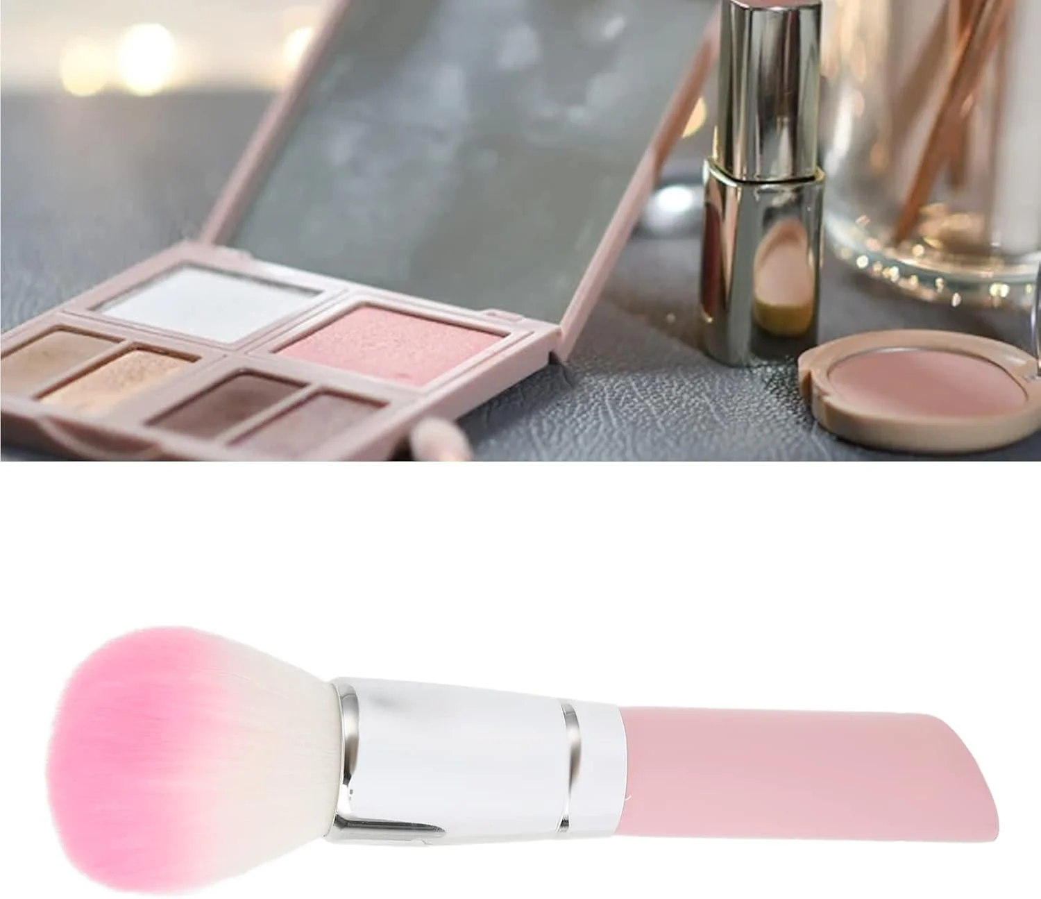 براش پودر HJIHVGU، براش رژگونه چند منظوره حرفه ای، ابزار آرایشی برای آرایشگران برای استفاده در خانه و مسافرت