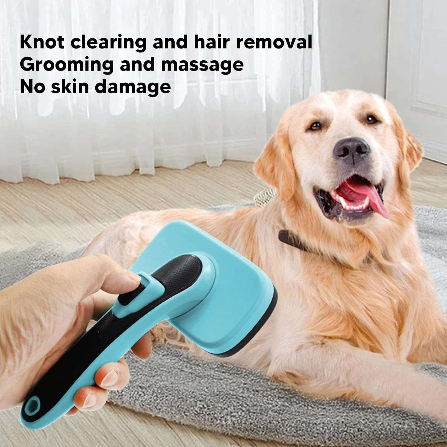 ست برس نظافت حیوانات خانگی، برس مو جمع کن و برس سوزنی استیل برای خرگوش، توله سگ، بچه گربه و خوکچه هندی ست برس نظافت حیوانات خانگی، برس مو جمع کن و برس سوزنی استیل برای خرگوش، توله سگ، بچه گربه و خوکچه هندی