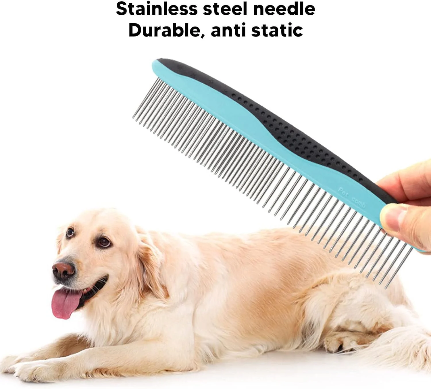 ست برس نظافت حیوانات خانگی، برس مو جمع کن و برس سوزنی استیل برای خرگوش، توله سگ، بچه گربه و خوکچه هندی ست برس نظافت حیوانات خانگی، برس مو جمع کن و برس سوزنی استیل برای خرگوش، توله سگ، بچه گربه و خوکچه هندی