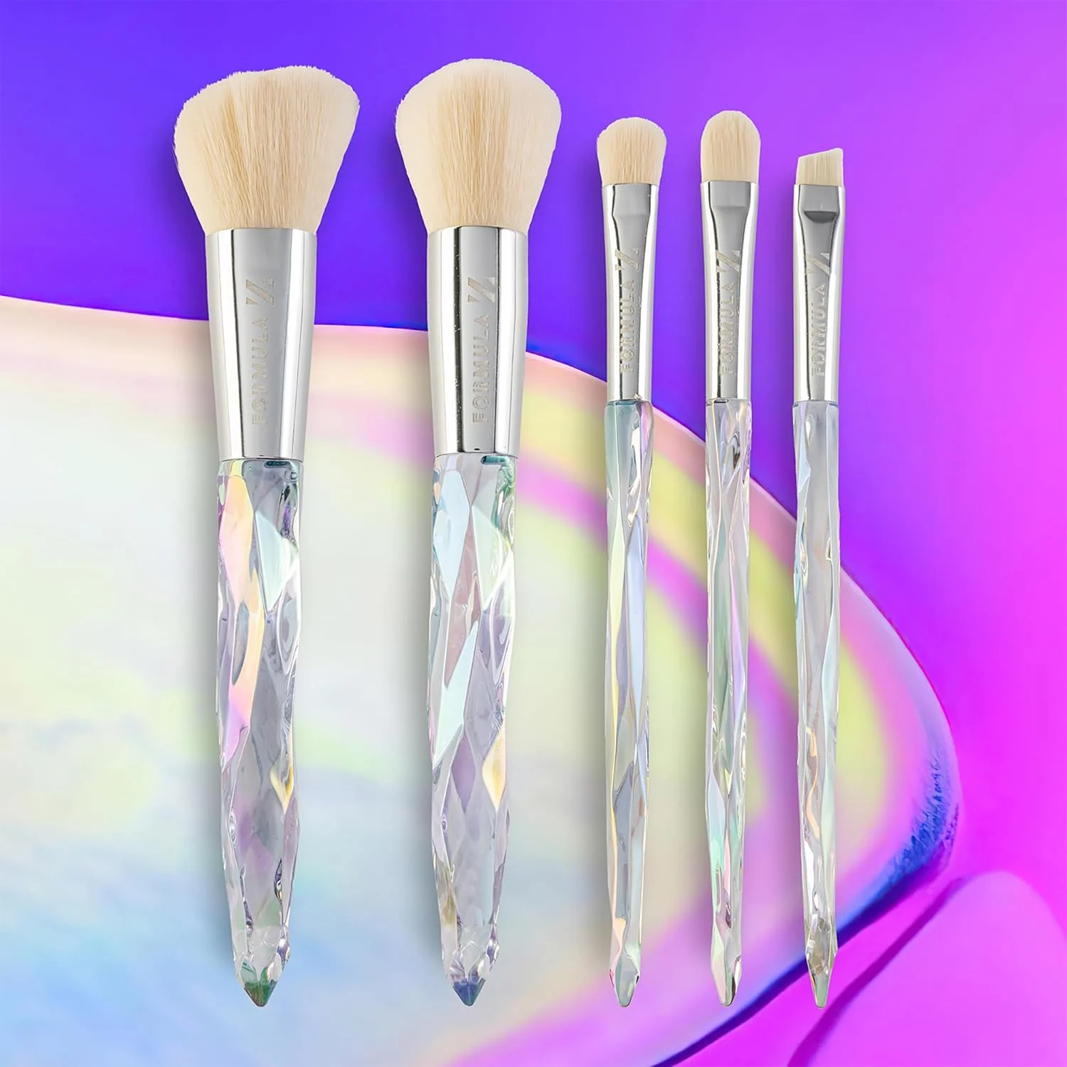 براش هایلایت Formula Z - براش های آرایشی حرفه ای برای کانتورینگ - مناسب برای استفاده از رژگونه، برنزر و لومینایزر با موهای نرم - 1 عدد براش هایلایت Formula Z - براش های آرایشی حرفه ای برای کانتورینگ - مناسب برای استفاده از رژگونه، برنزر و لومینایزر با موهای نرم - 1 عدد