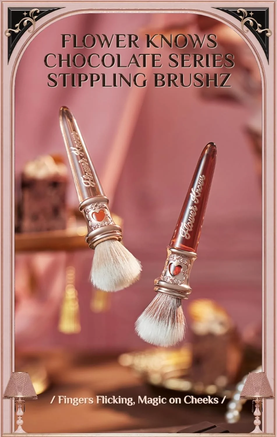 براش رژگونه فلاور نوز مدل Chocolate Wonder-Shop - براش آرایشی نرم برای هایلایتر، برنزر و کانتور (قهوه ای کاکائویی) براش رژگونه فلاور نوز مدل Chocolate Wonder-Shop - براش آرایشی نرم برای هایلایتر، برنزر و کانتور (قهوه ای کاکائویی)