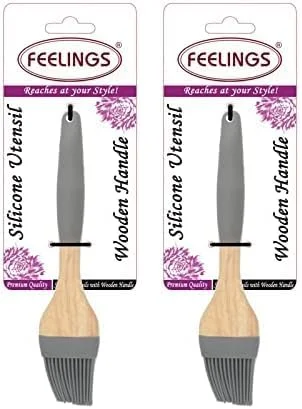 برس سیلیکونی فیلینگز، رنگ خاکستری، 24.5 سانتی متر (بسته 2 عددی) برس سیلیکونی فیلینگز، رنگ خاکستری، 24.5 سانتی متر (بسته 2 عددی)