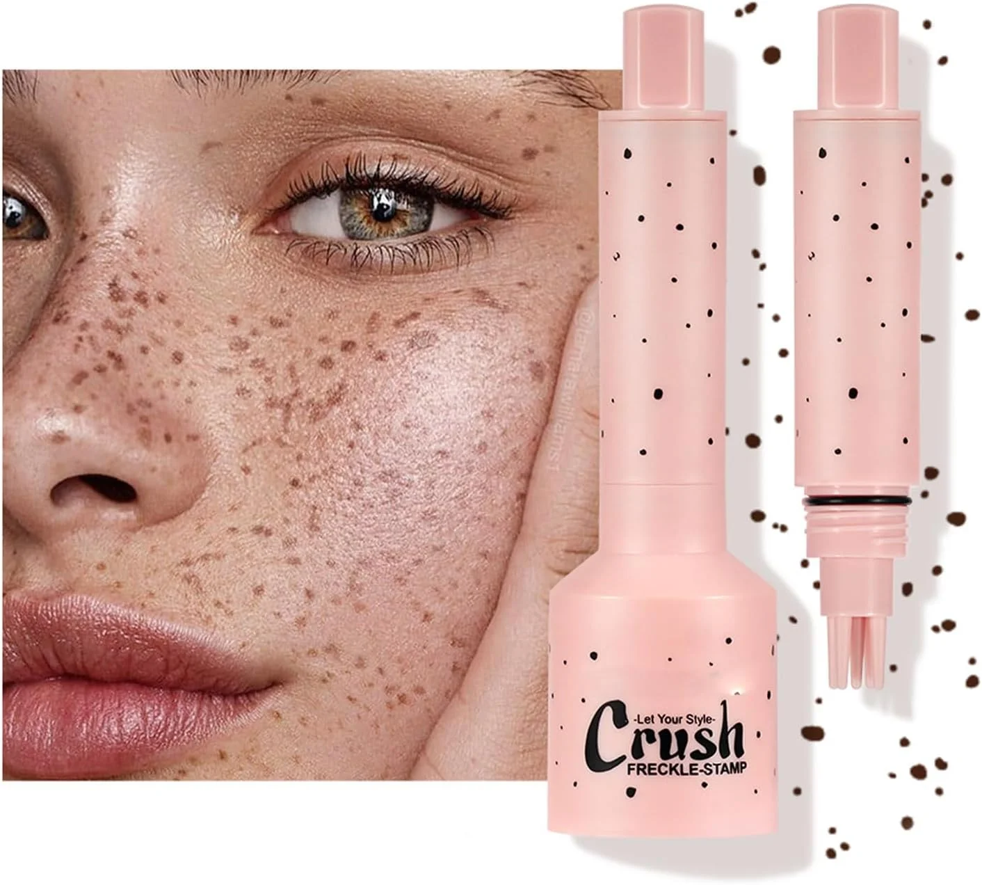 مُهر خال صورت | قلم خال طبیعی ماندگار - ابزار آرایشی سریع خشک شونده برای اجرای صحنه، مهمانی هالووین، کارناوال و مسافرت مُهر خال صورت | قلم خال طبیعی ماندگار - ابزار آرایشی سریع خشک شونده برای اجرای صحنه، مهمانی هالووین، کارناوال و مسافرت