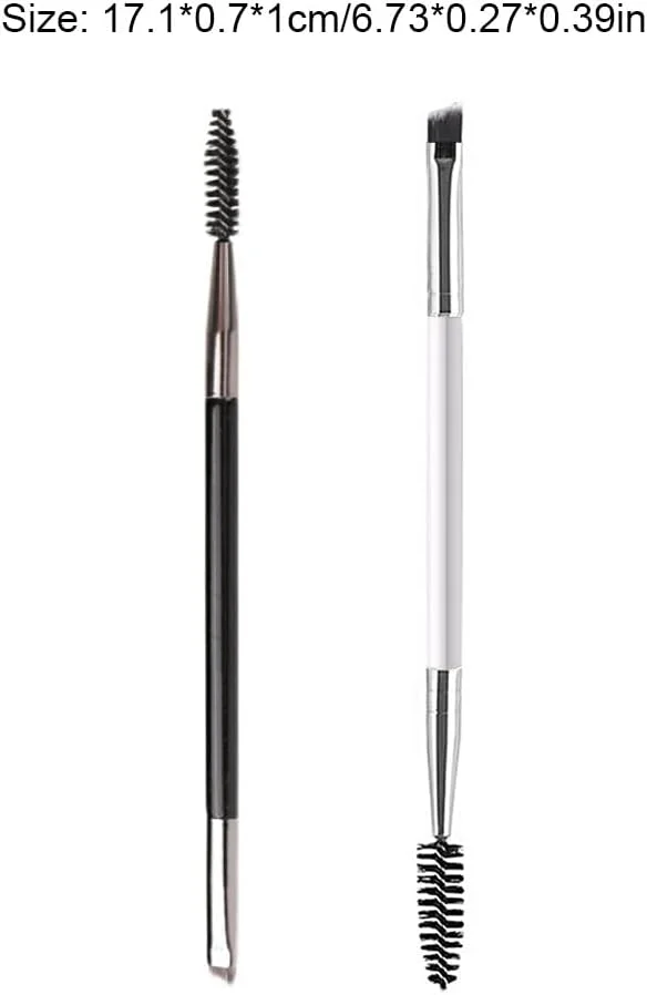 براش ابرو الیاف پشمی با قابلیت گرفتن آسان، صرفه جویی در فضا، دو سر، هدیه روز مادر، برس کوچک، ابزار خط چشم و مژه، دو طرفه براش ابرو الیاف پشمی با قابلیت گرفتن آسان، صرفه جویی در فضا، دو سر، هدیه روز مادر، برس کوچک، ابزار خط چشم و مژه، دو طرفه