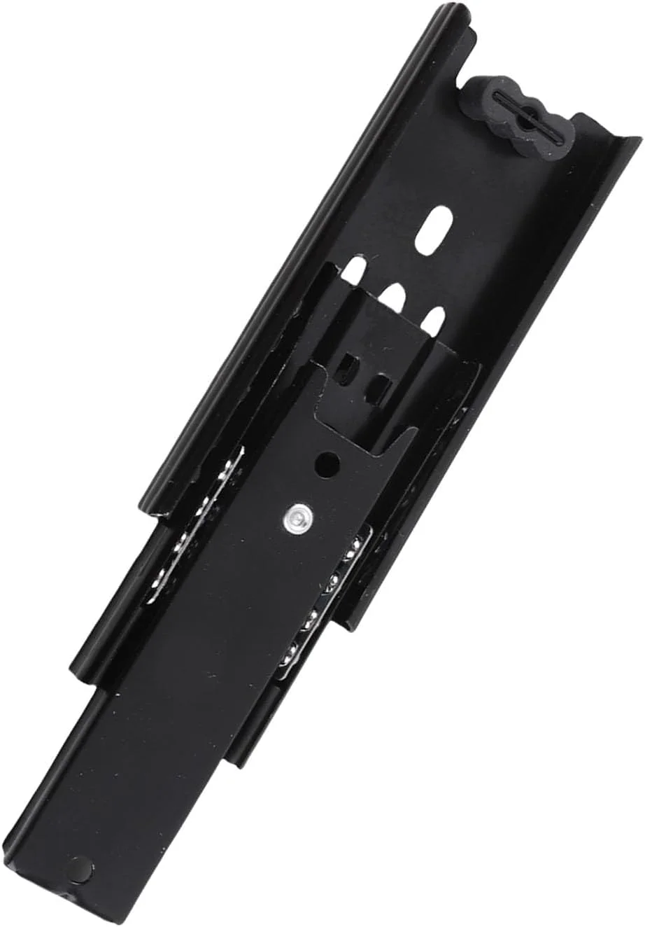 ریل کشو مینی Zerodis، 2 عددی، ریل مبلمان با باز شدن کامل، اسلاید تلسکوپی برای کابینت آشپزخانه، کمد لباس، کیفیت استثنایی، تنوع در انتخاب، 2 عدد ریل کشو مینی کامل (4 اینچ)