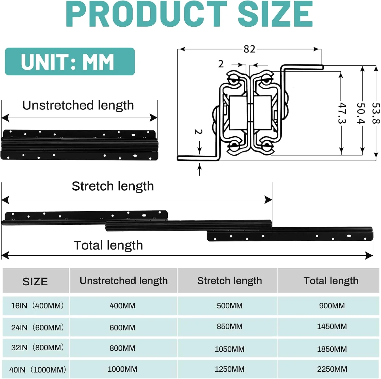ریل کشویی سنگین YJINGRUI، سایز 32 اینچ (80-185 سانتی متر)، ریل های کشویی نصب شده در پایین، ریل فلزی بلبرینگ 120 کیلوگرمی برای پله ها، کابینت های شراب، کمد و جالباسی