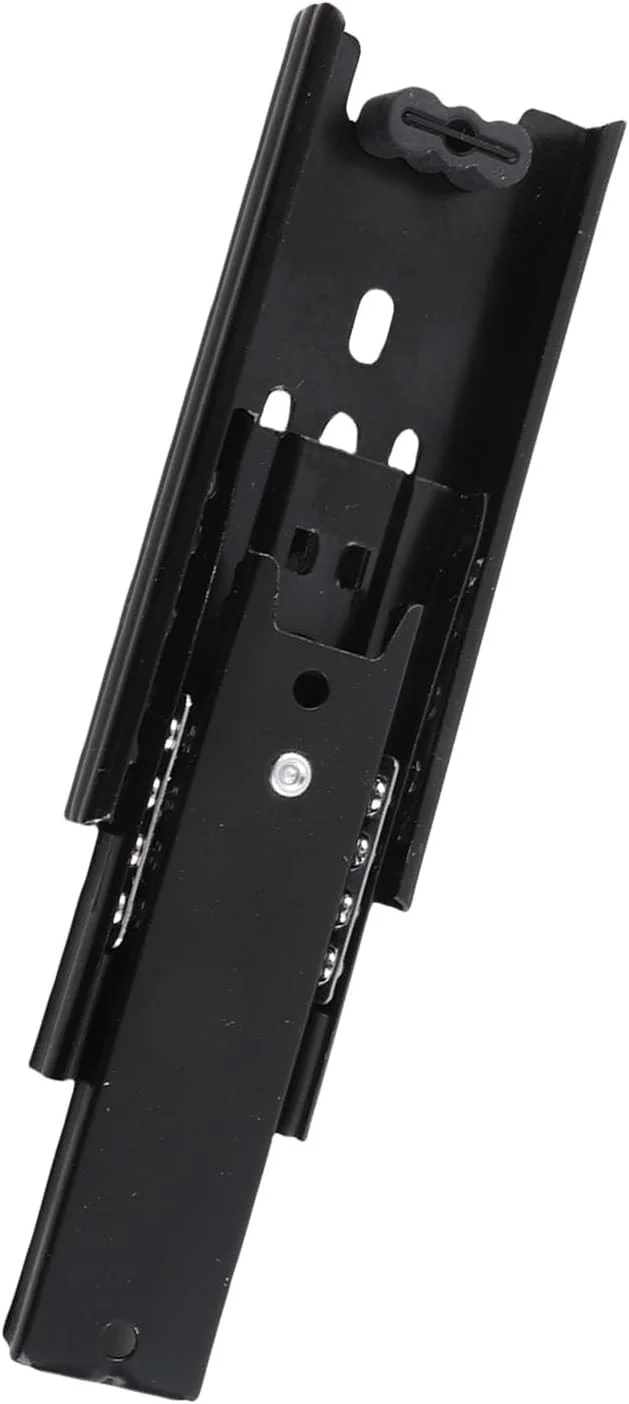 ریل کشو مینی Zerodis، 2 عددی، ریل مبلمان با باز شدن کامل، اسلاید تلسکوپی برای کابینت آشپزخانه، کمد لباس، کیفیت استثنایی، تنوع در انتخاب، 2 عدد ریل کشو مینی کامل (4 اینچ)